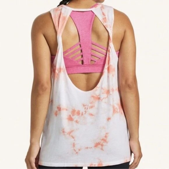 Peloton Flow Double Twist Back Tank Top Womens Size Large - Picture 5 of 5